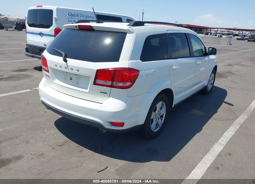 2012 DODGE JOURNEY SXT VIN: 3C4PDCBG2CT135020