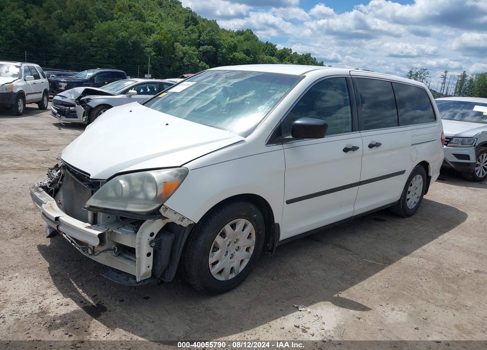 2007 HONDA ODYSSEY LX VIN: 5FNRL38297B130876