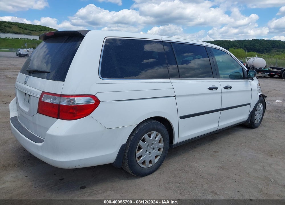 2007 HONDA ODYSSEY LX VIN: 5FNRL38297B130876