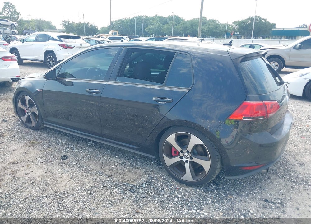2015 VOLKSWAGEN GOLF GTI 2.0T S W/PERFORMANCE PACKAGE 4-DOOR VIN: 3VW547AU4FM061844