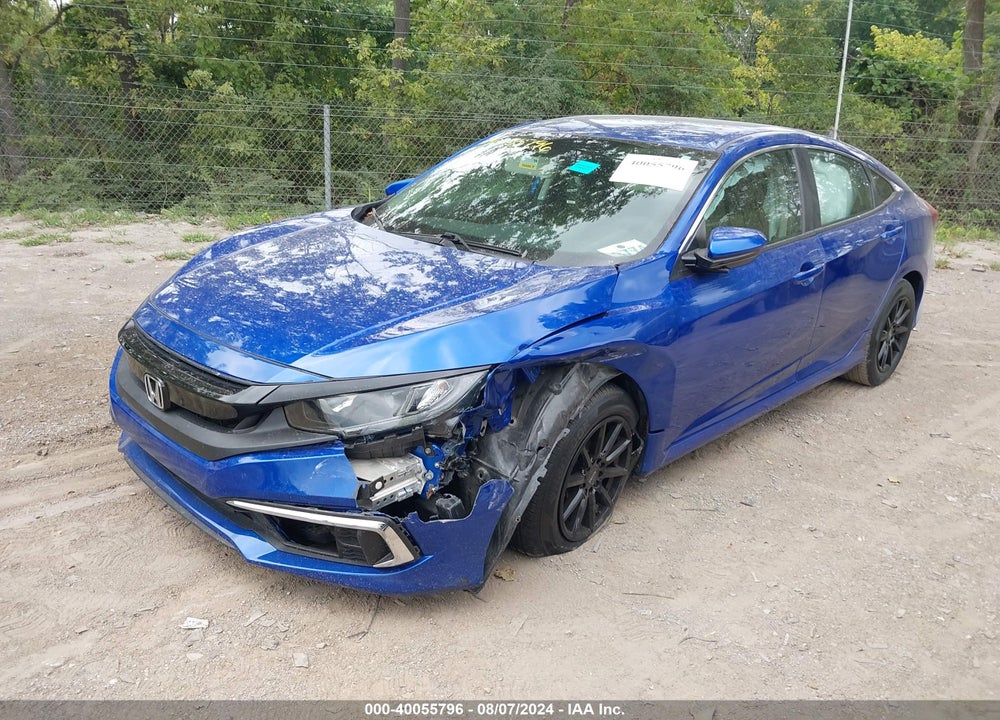 2020 HONDA CIVIC LX VIN: 2HGFC2F63LH573100