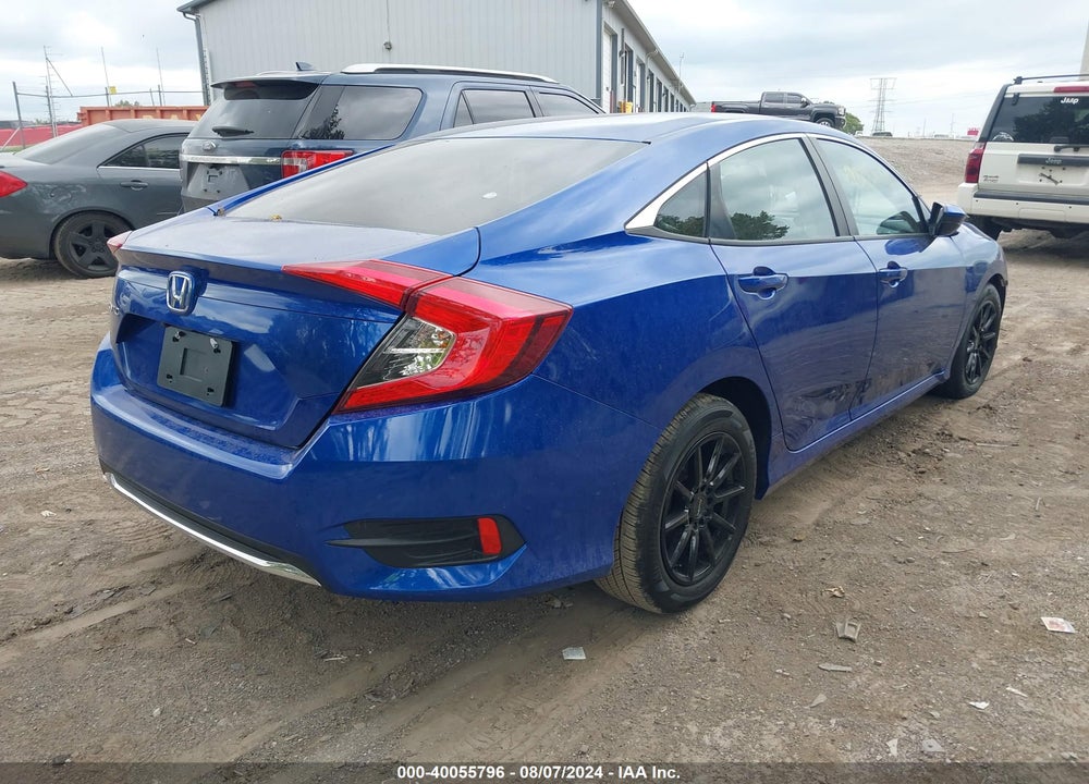 2020 HONDA CIVIC LX VIN: 2HGFC2F63LH573100