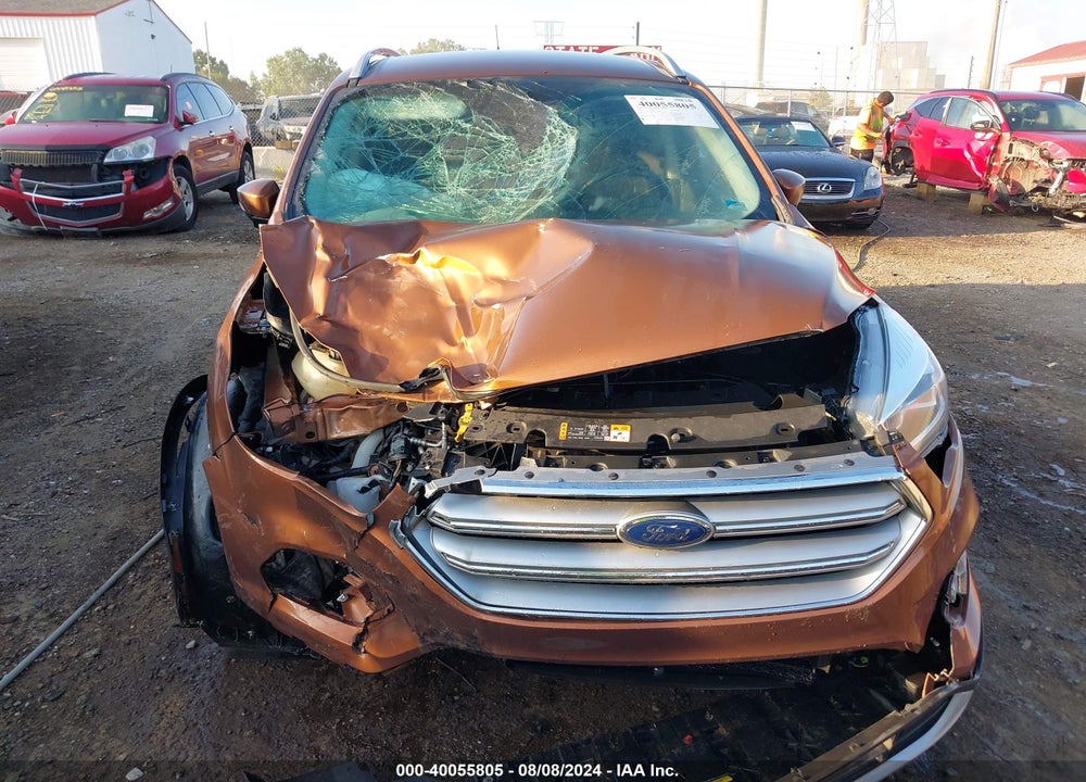 2017 FORD ESCAPE TITANIUM VIN: 1FMCU0JD4HUA12056