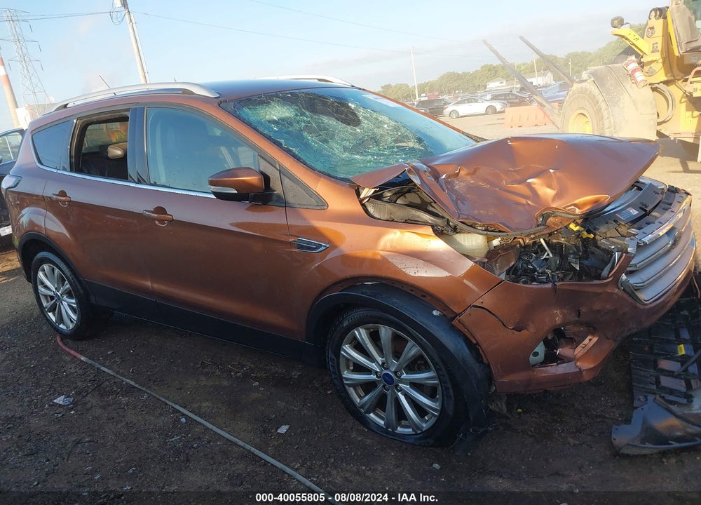 2017 FORD ESCAPE TITANIUM VIN: 1FMCU0JD4HUA12056