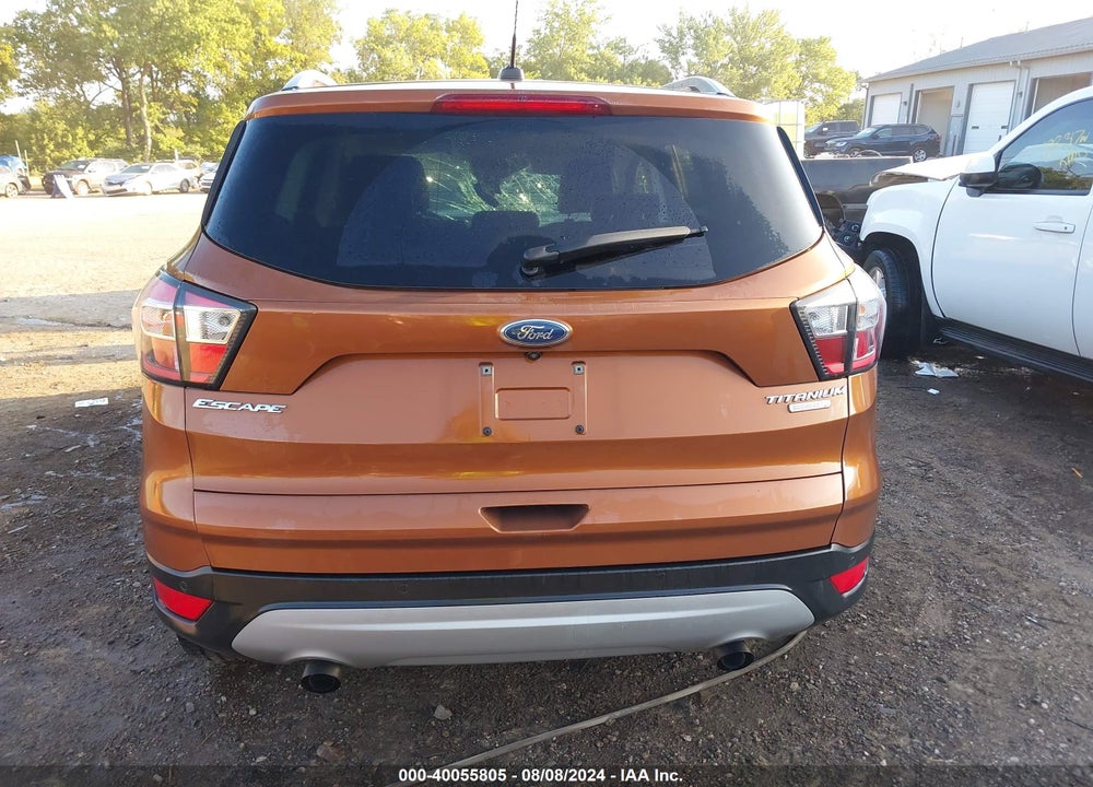 2017 FORD ESCAPE TITANIUM VIN: 1FMCU0JD4HUA12056