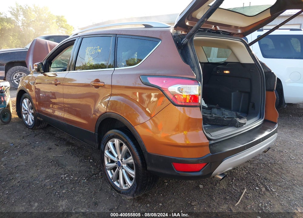 2017 FORD ESCAPE TITANIUM VIN: 1FMCU0JD4HUA12056