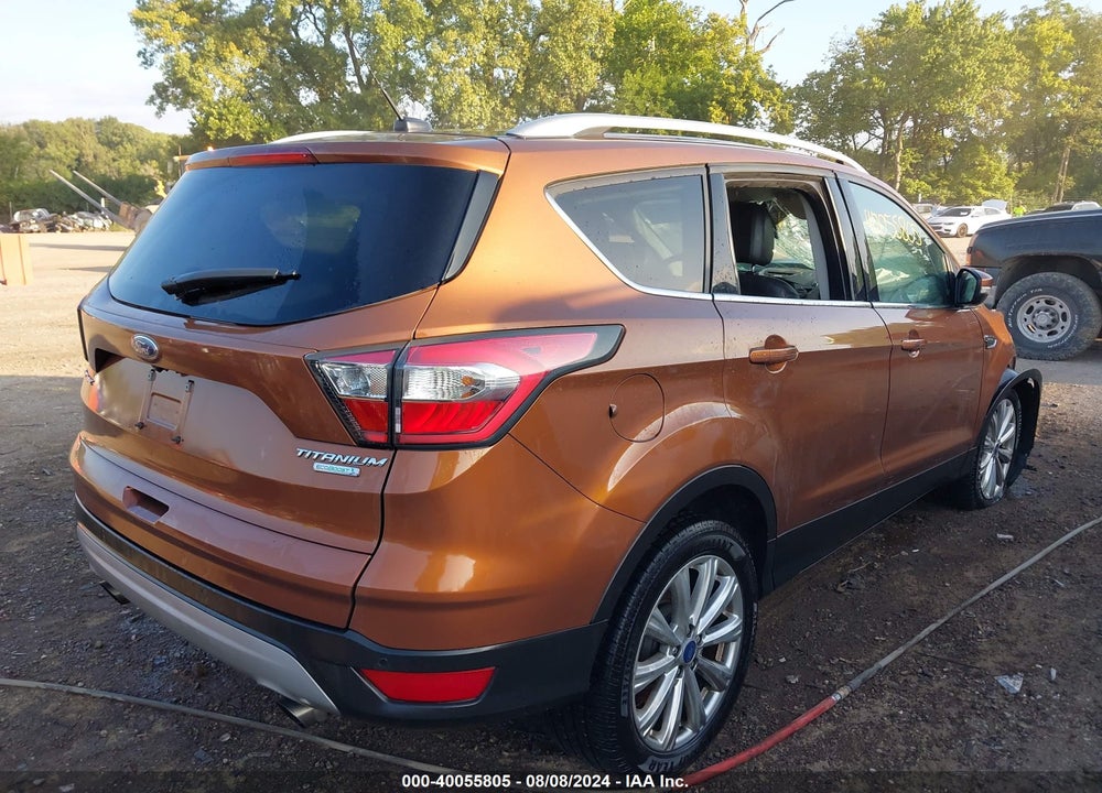 2017 FORD ESCAPE TITANIUM VIN: 1FMCU0JD4HUA12056
