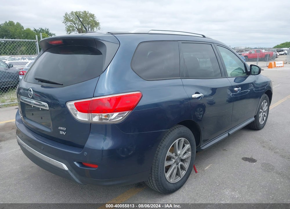 2014 NISSAN PATHFINDER S/SV/SL/PLATINUM VIN: 5N1AR2MM3EC608311