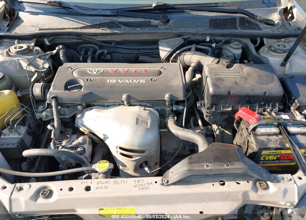 2002 TOYOTA CAMRY LE VIN: JTDBE32K620100956