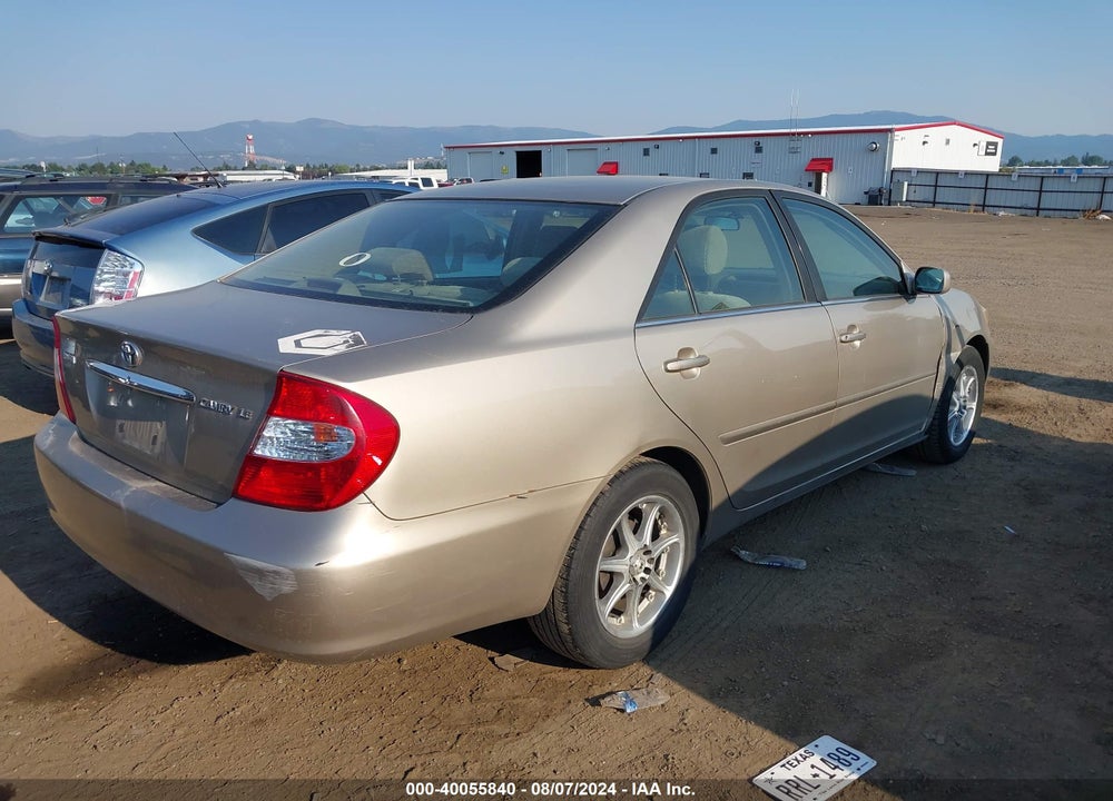 2002 TOYOTA CAMRY LE VIN: JTDBE32K620100956
