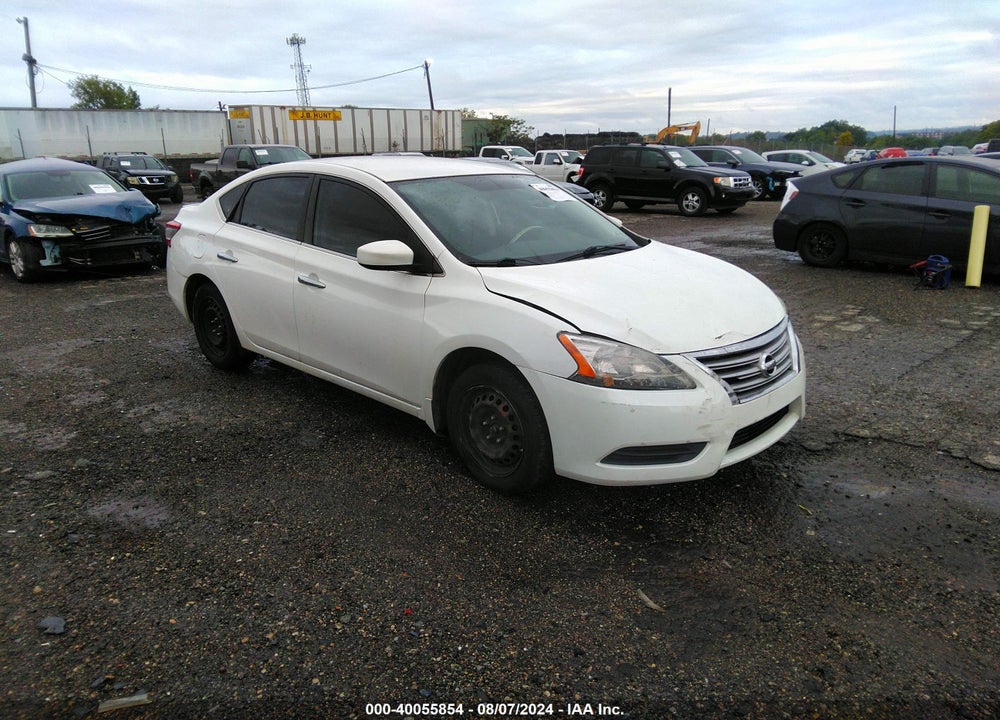 2014 NISSAN SENTRA S/SV/SR/SL VIN: 3N1AB7AP3EY324157