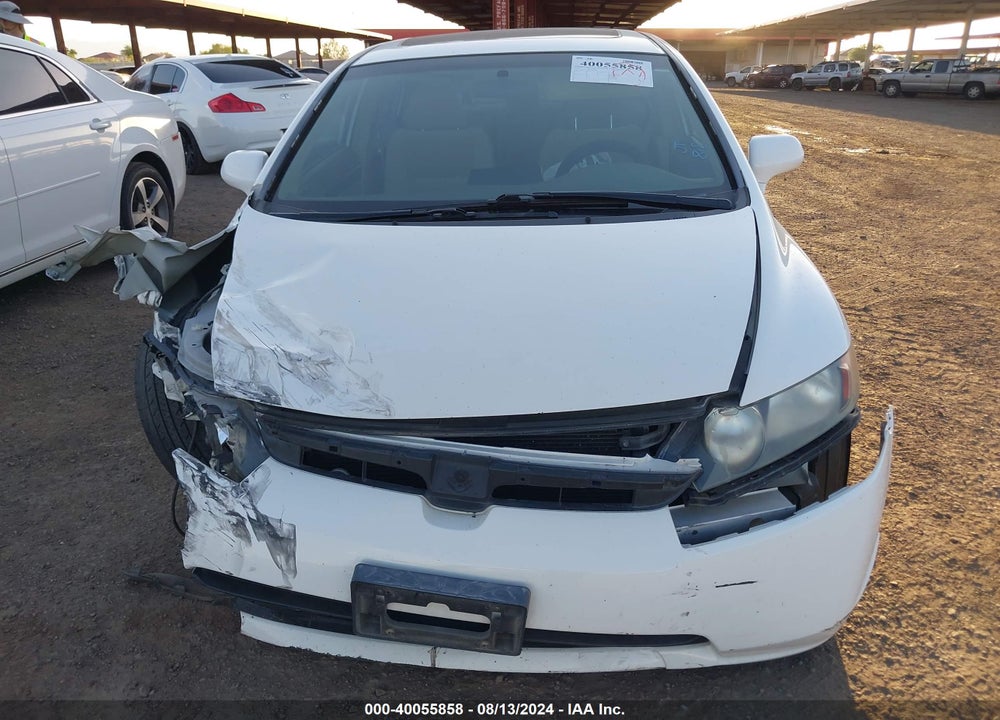 2007 HONDA CIVIC EX VIN: 1HGFA168X7L099544