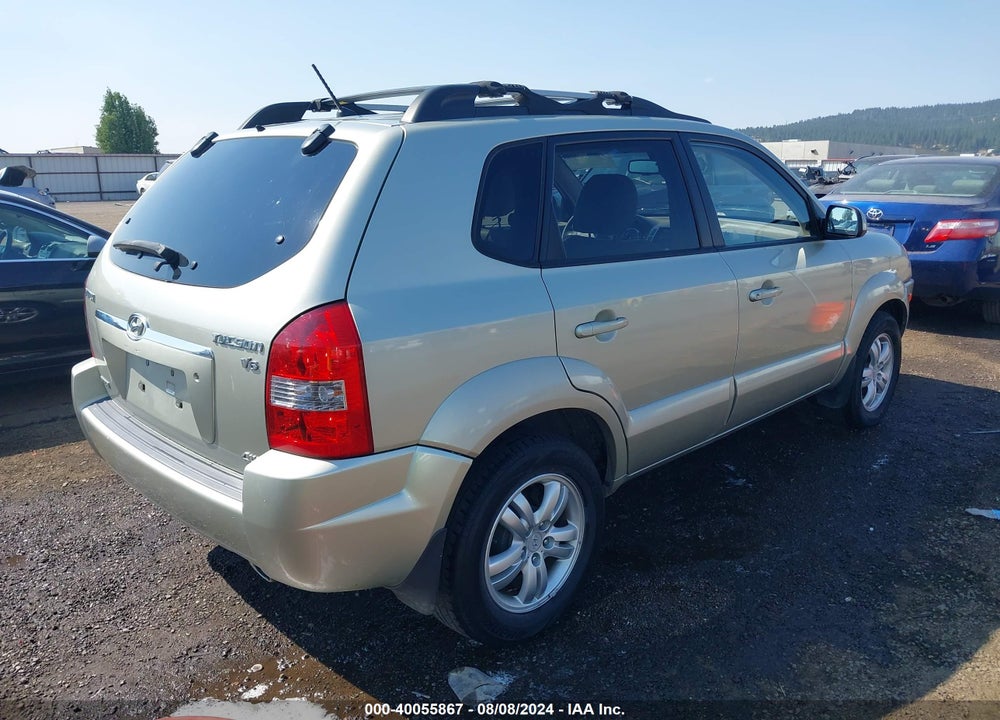 2008 HYUNDAI TUCSON SE/LIMITED VIN: KM8JN72D48U848817