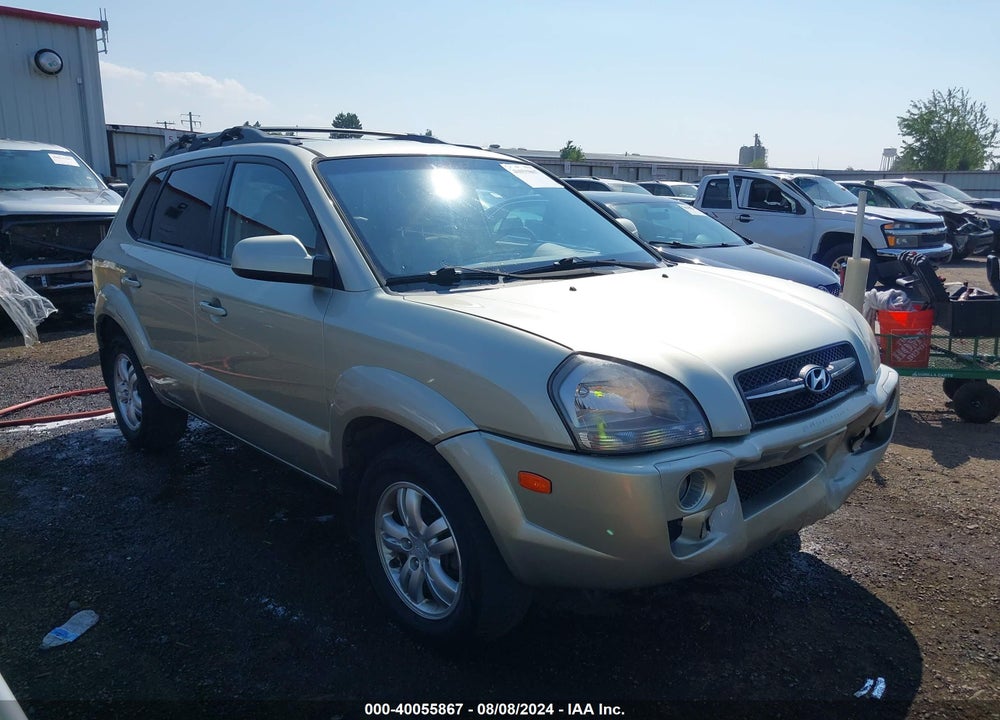 2008 HYUNDAI TUCSON SE/LIMITED VIN: KM8JN72D48U848817