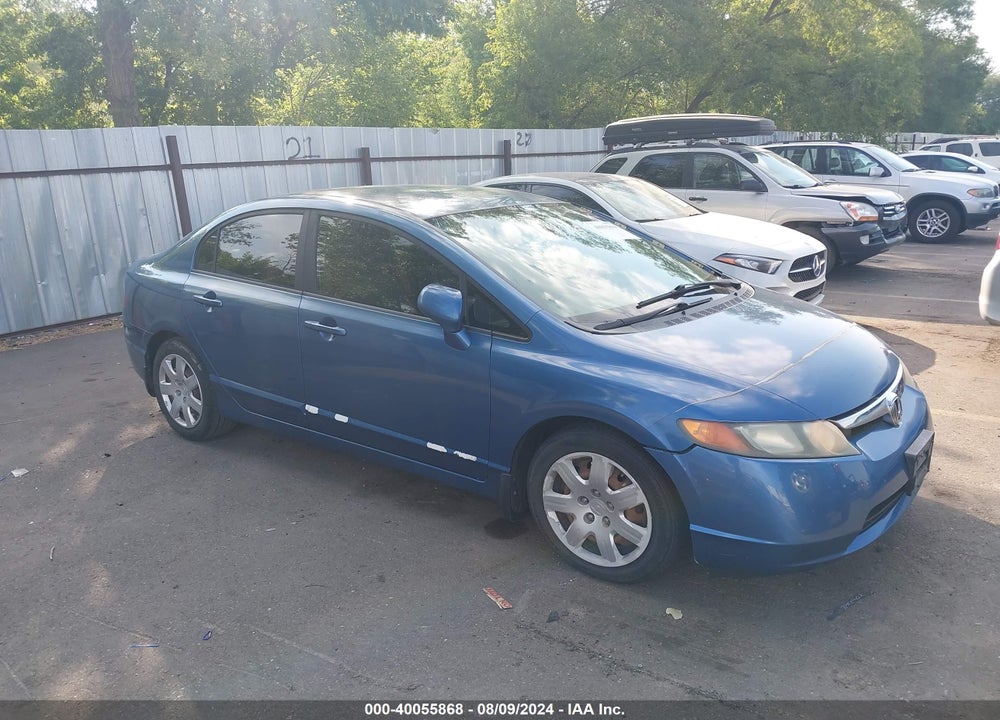 2008 HONDA CIVIC LX VIN: 1HGFA16528L086276