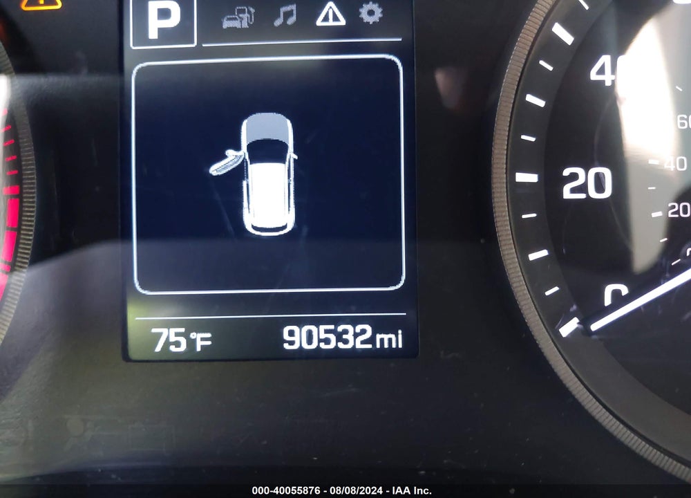2016 HYUNDAI TUCSON SE VIN: KM8J33A49GU197621