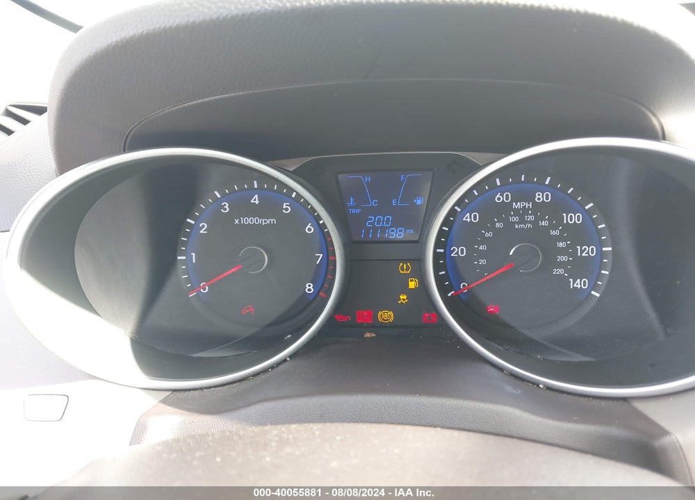 2015 HYUNDAI TUCSON SE VIN: KM8JU3AG0FU015410