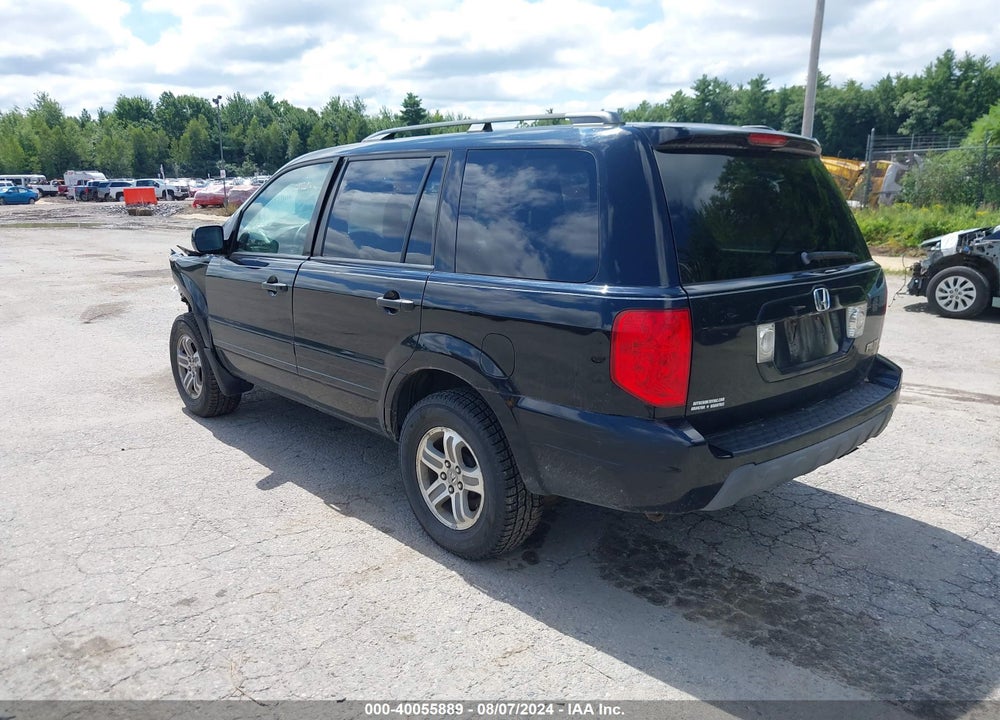 2005 HONDA PILOT VIN: 5FNYF18515B050180