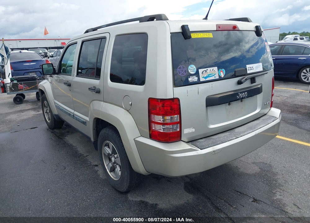 2008 JEEP LIBERTY SPORT VIN: 1J8GP28K48W187630