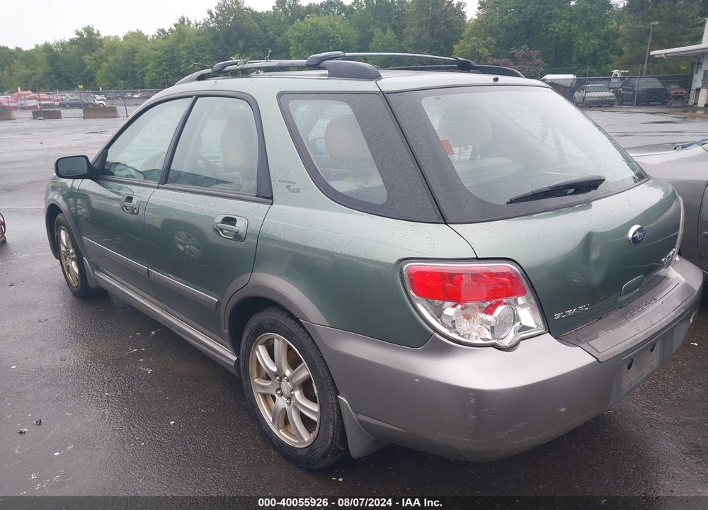 2007 SUBARU IMPREZA OUTBACK SPORT/OUTBACK SPC VIN: JF1GG63617H804306