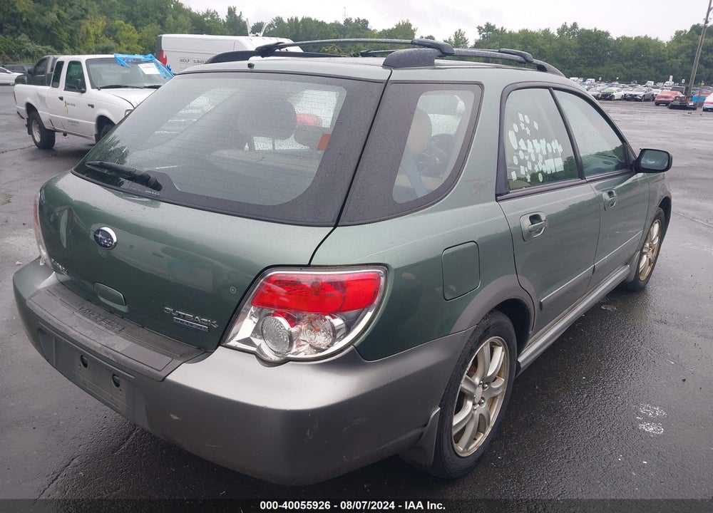 2007 SUBARU IMPREZA OUTBACK SPORT/OUTBACK SPC VIN: JF1GG63617H804306