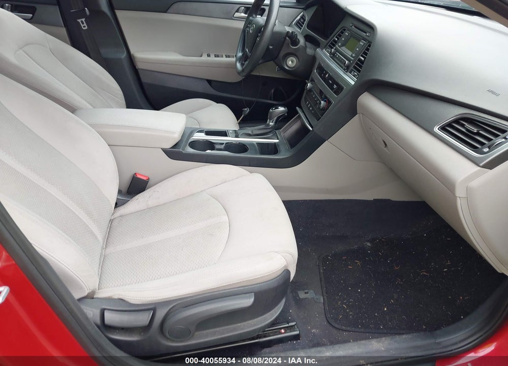 2017 HYUNDAI SONATA SE VIN: 5NPE24AF9HH477423