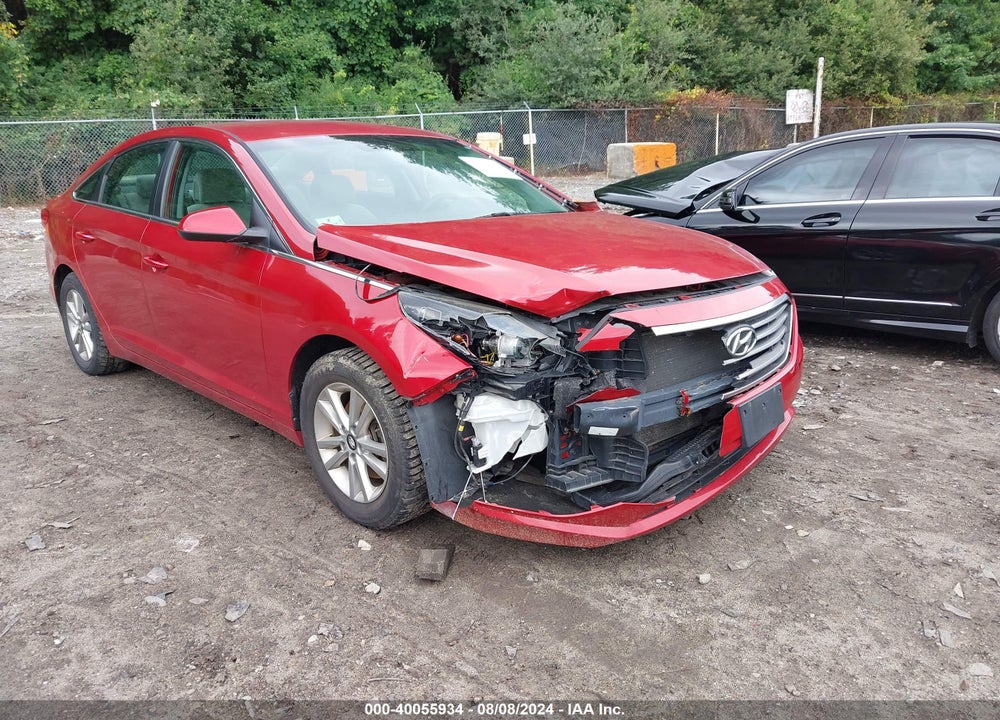 2017 HYUNDAI SONATA SE VIN: 5NPE24AF9HH477423