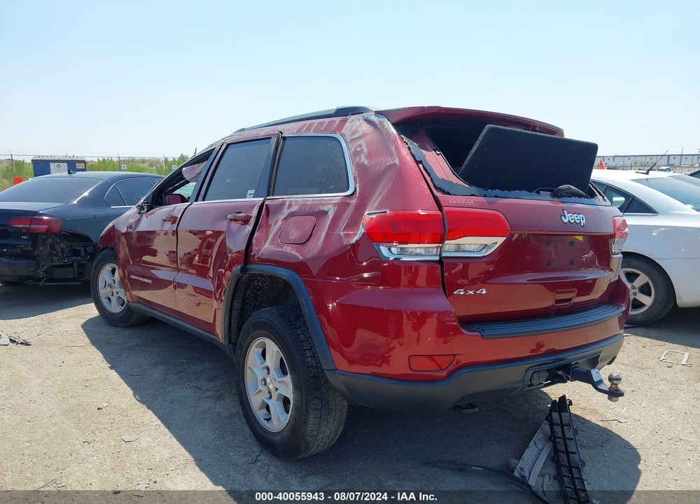 2014 JEEP GRAND CHEROKEE LAREDO VIN: 1C4RJFAG3EC577601