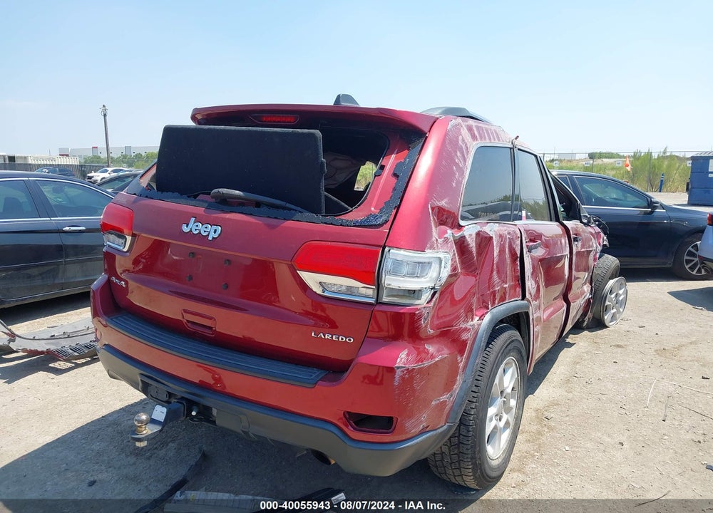 2014 JEEP GRAND CHEROKEE LAREDO VIN: 1C4RJFAG3EC577601