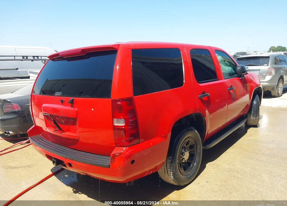 2008 CHEVROLET TAHOE POLICE VIN: 1GNEC03038R265907