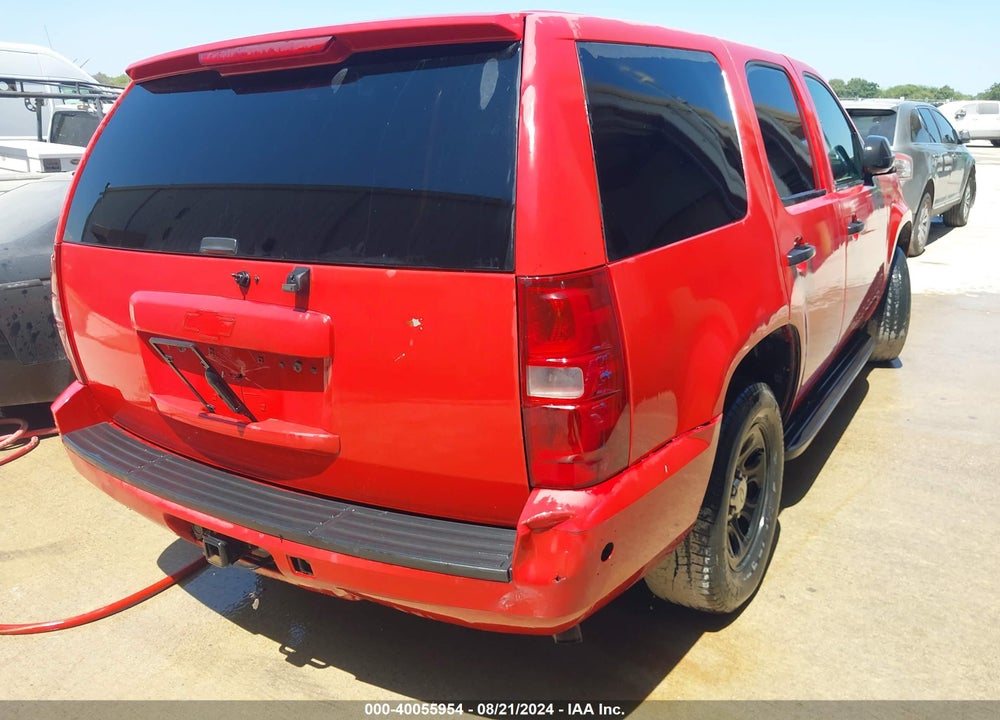 2008 CHEVROLET TAHOE POLICE VIN: 1GNEC03038R265907