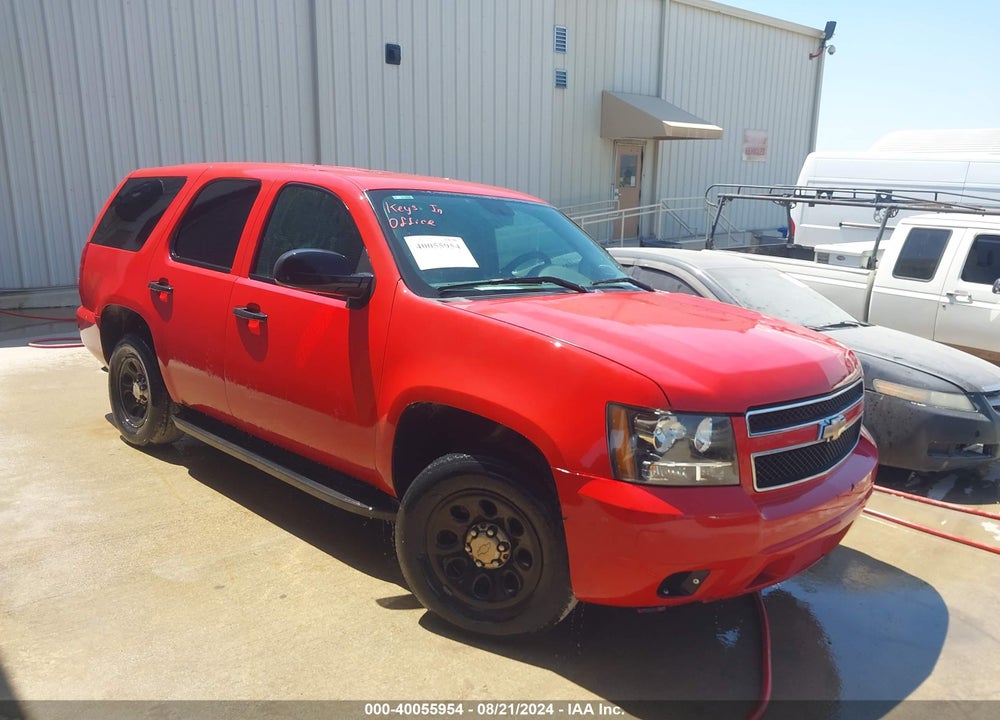 2008 CHEVROLET TAHOE POLICE VIN: 1GNEC03038R265907