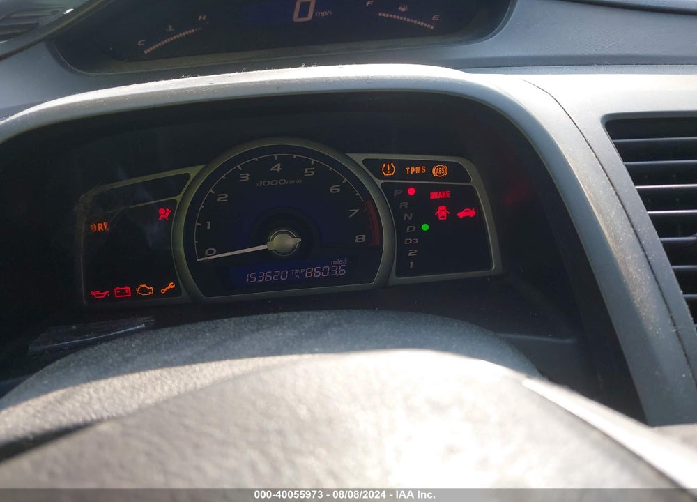 2008 HONDA CIVIC EXL VIN: 1HGFA169X8L061628