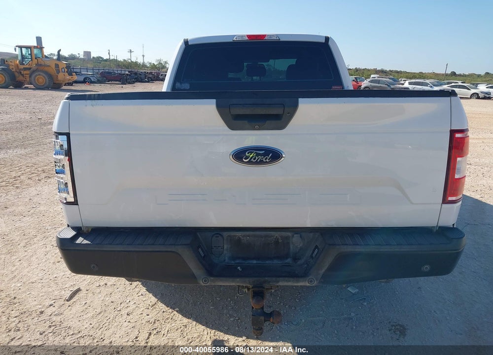 2018 FORD F150 SUPER CAB VIN: 1FTEX1C50JKD86827
