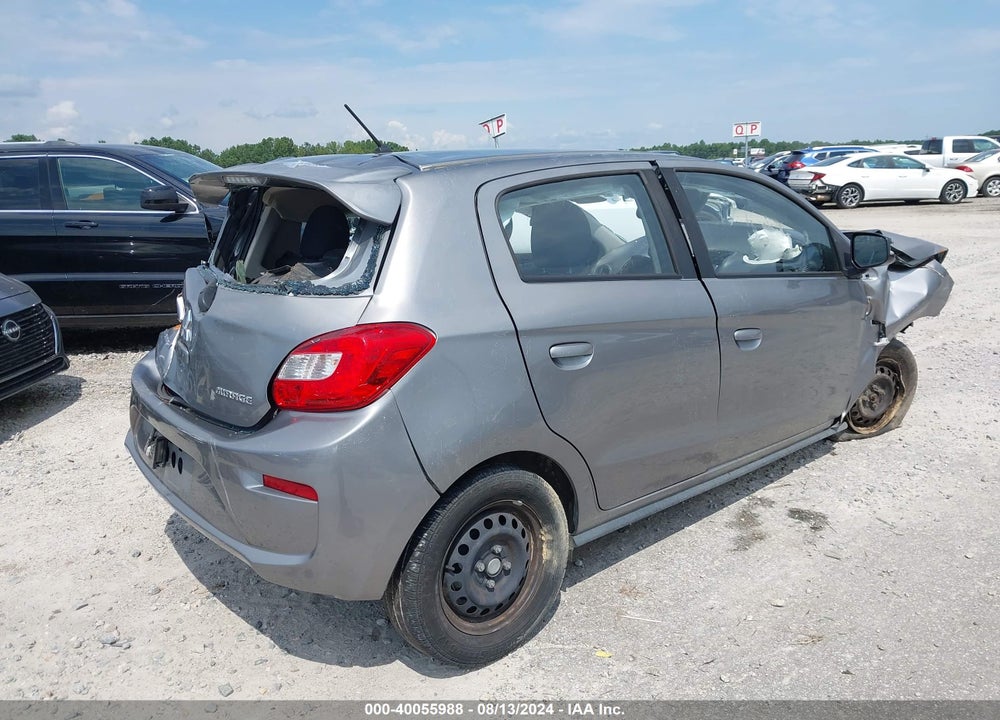 2017 MITSUBISHI MIRAGE ES VIN: ML32A3HJ6HH012092