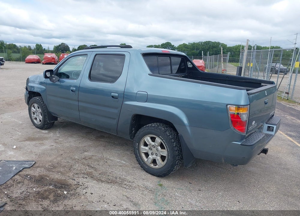 2006 HONDA RIDGELINE RTL VIN: 2HJYK16536H539041