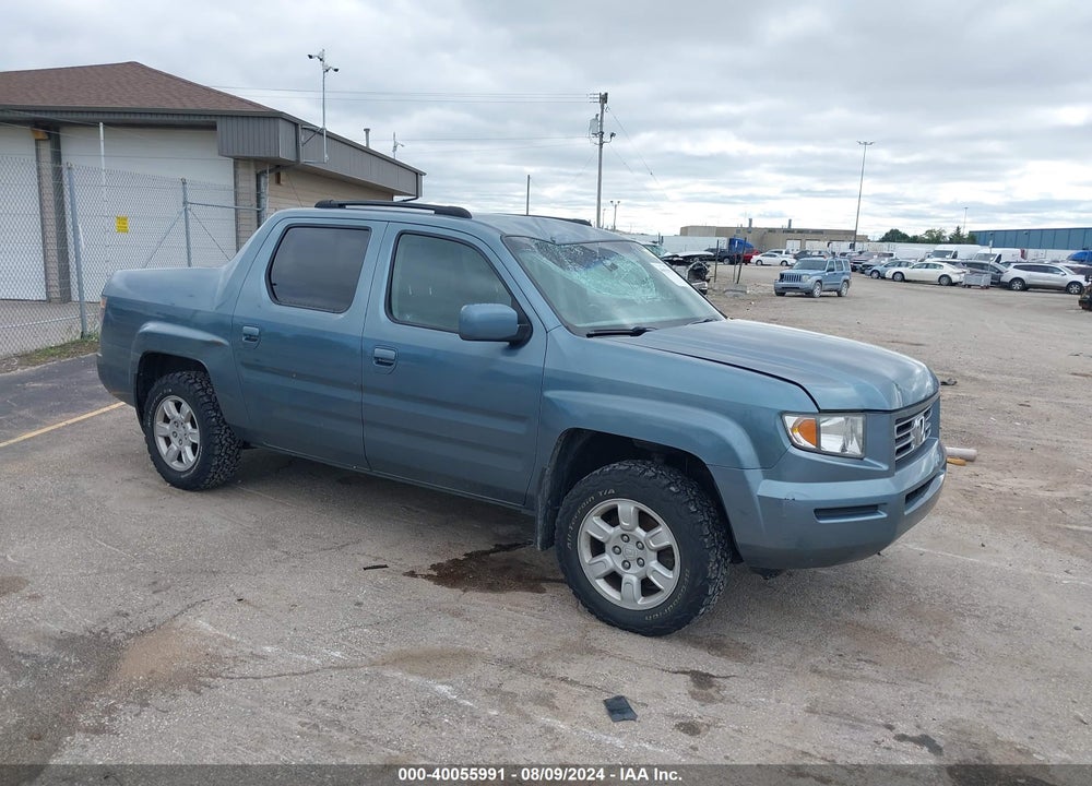 2006 HONDA RIDGELINE RTL VIN: 2HJYK16536H539041