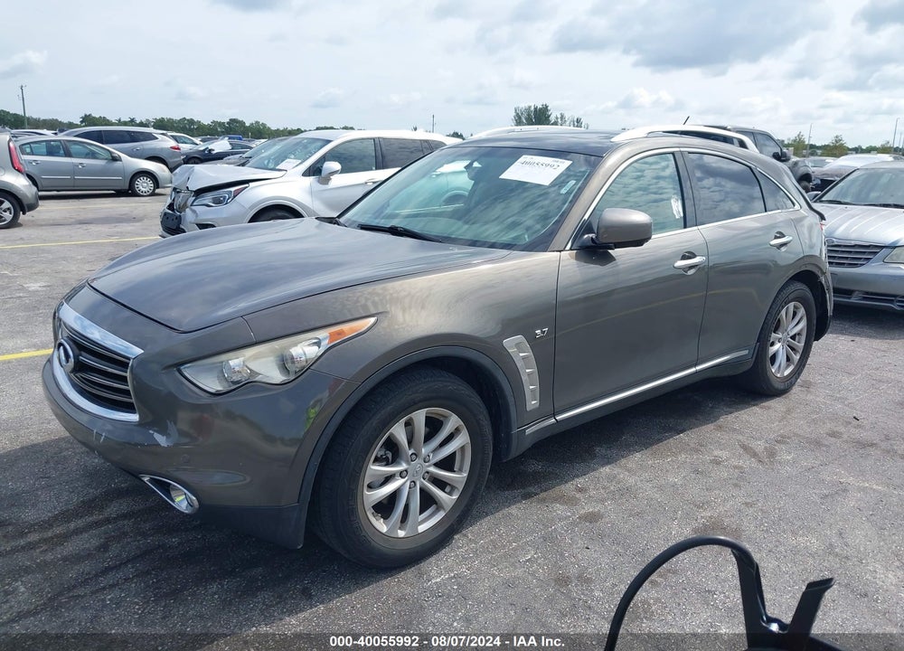 2014 INFINITI QX70 VIN: JN8CS1MU1EM451033