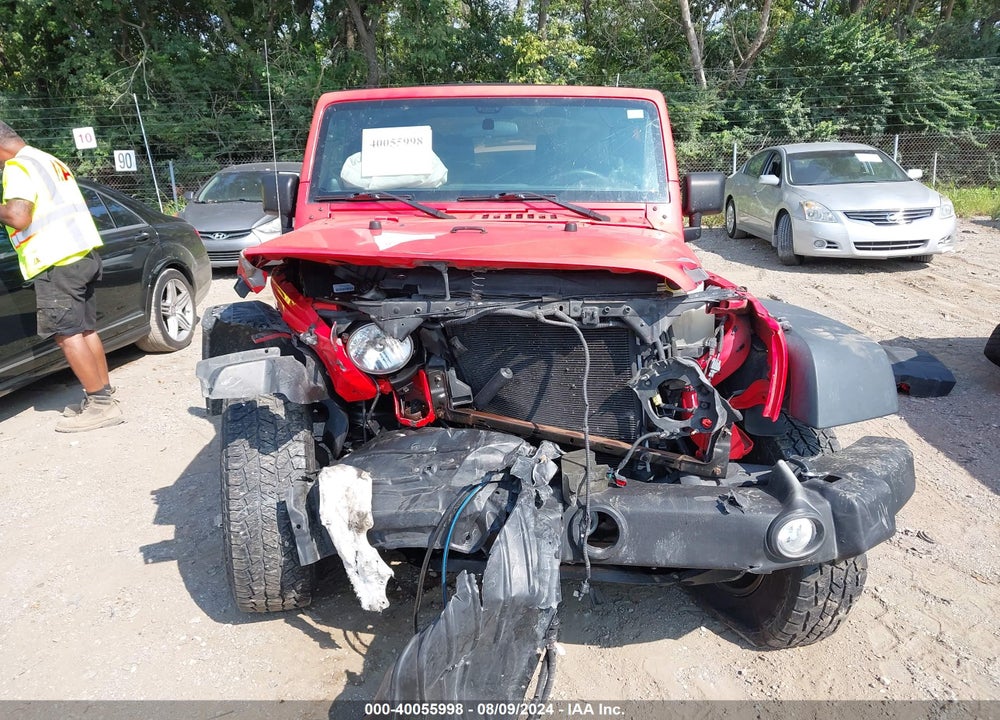 2013 ANGLER JEEP WR SPORT VIN: 1C4AJWAG4DL602579