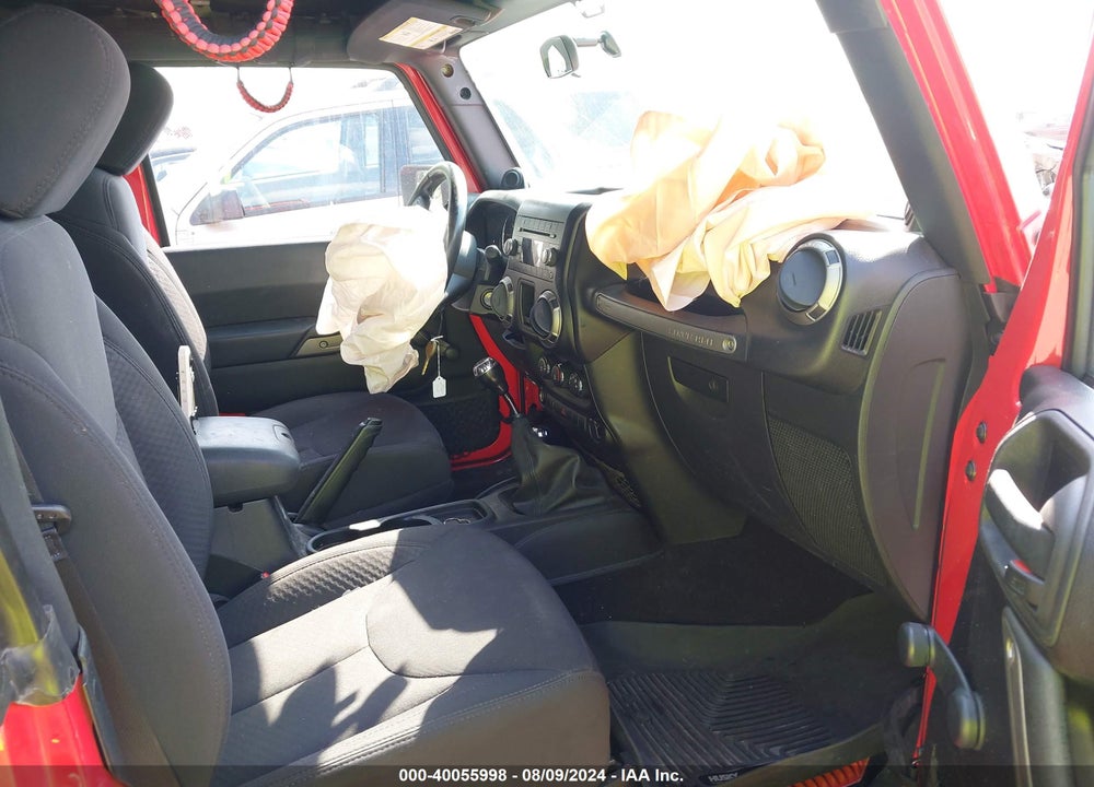 2013 ANGLER JEEP WR SPORT VIN: 1C4AJWAG4DL602579