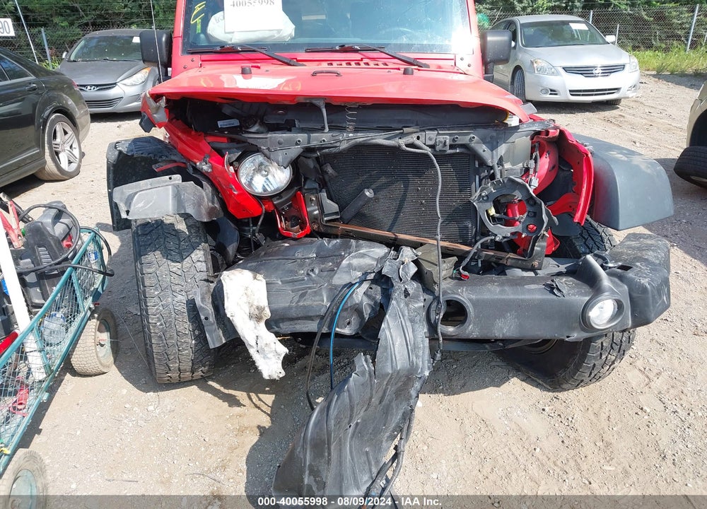 2013 ANGLER JEEP WR SPORT VIN: 1C4AJWAG4DL602579