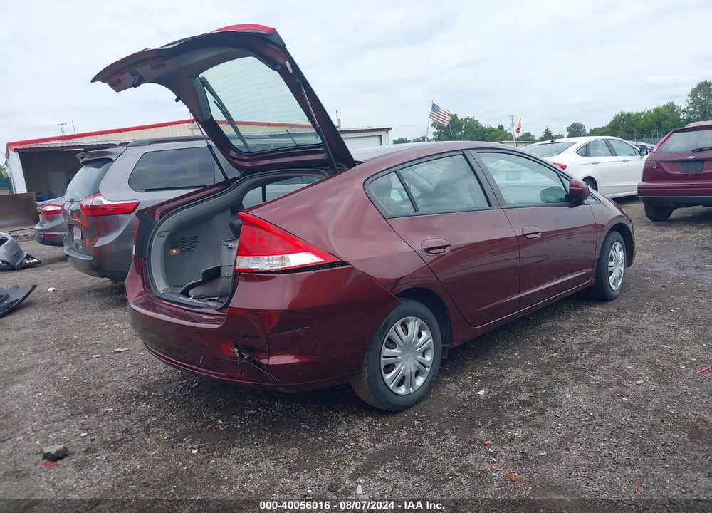 2011 HONDA INSIGHT VIN: JHMZE2H31BS007676