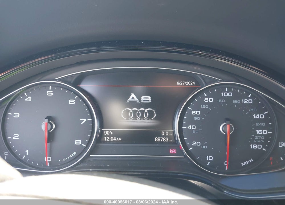 2017 AUDI A8 L QUATTRO/SPORT VIN: WAU43AFD8HN016368