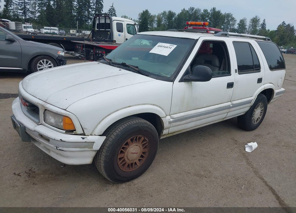 1996 GMC JIMMY VIN: 1GKDT13W1T2525614