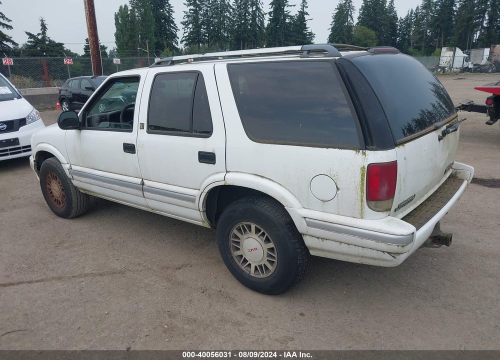 1996 GMC JIMMY VIN: 1GKDT13W1T2525614