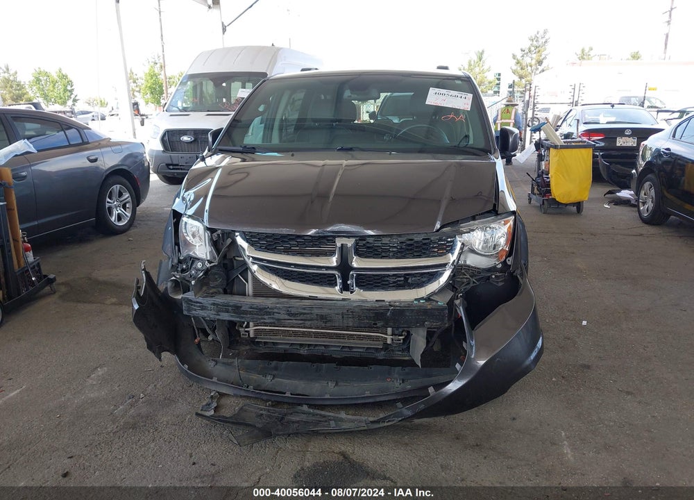 2018 DODGE GRAND CARAVAN SXT VIN: 2C4RDGCGXJR324609