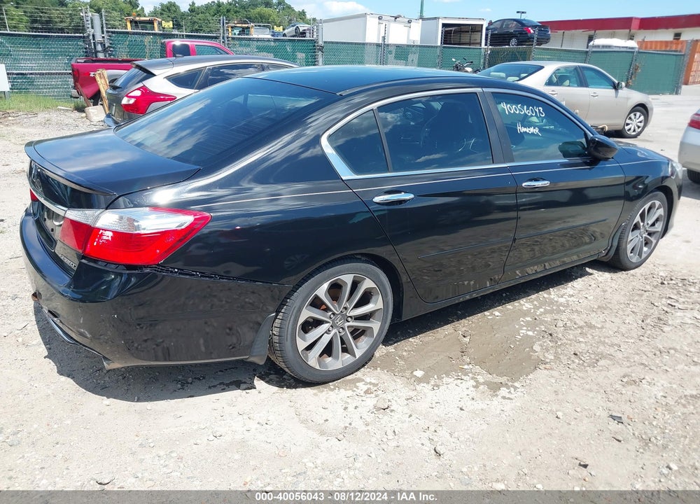 2013 HONDA ACCORD SPORT VIN: 1HGCR2F5XDA197245