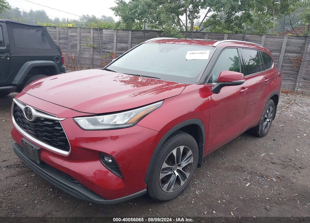 2020 TOYOTA HIGHLANDER XLE VIN: 5TDGZRBH7LS017861