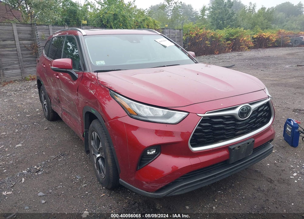 2020 TOYOTA HIGHLANDER XLE VIN: 5TDGZRBH7LS017861