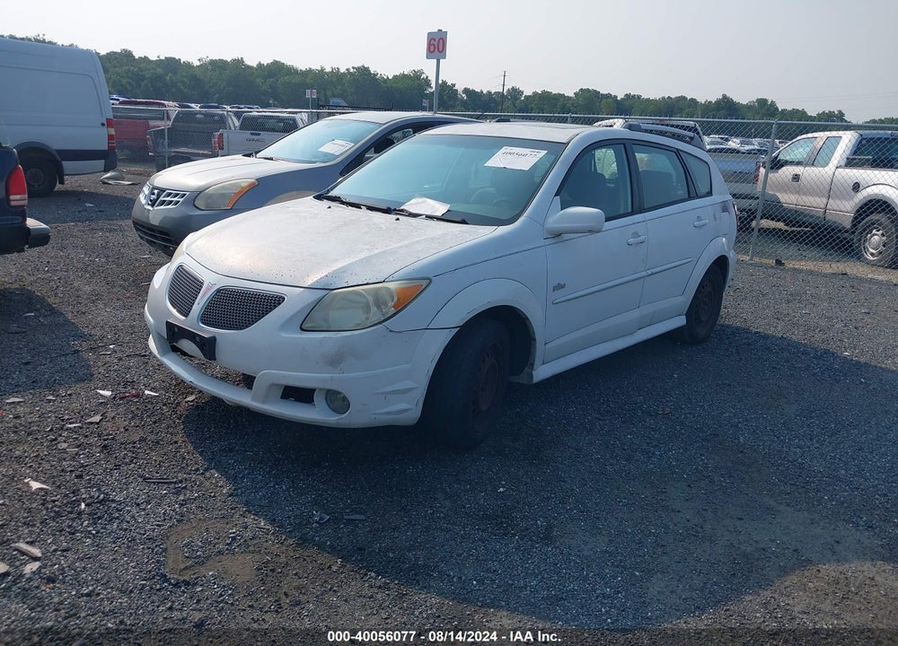 2007 PONTIAC VIBE VIN: 5Y2SL65867Z406520